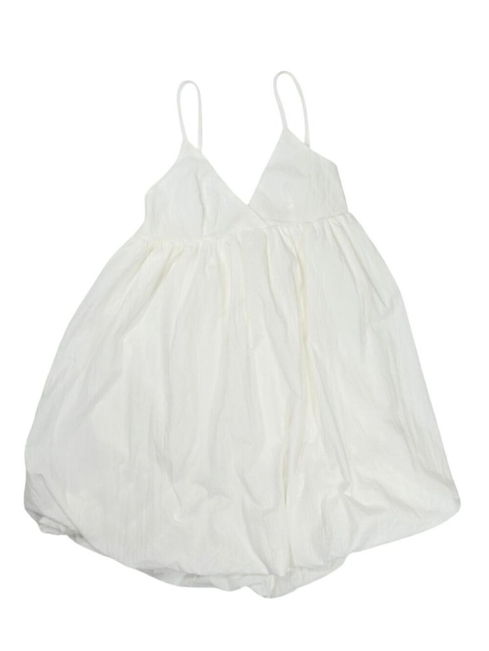 Ghospell Cove Mini Bubble Dress in White